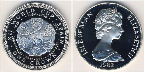 1 Krone Isle of Man Silber 