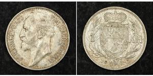 1 Krone Liechtenstein Silber Johann II, Prince of Liechtenstein (1840-1929)