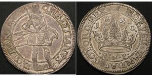1 Krone Denmark Silver 