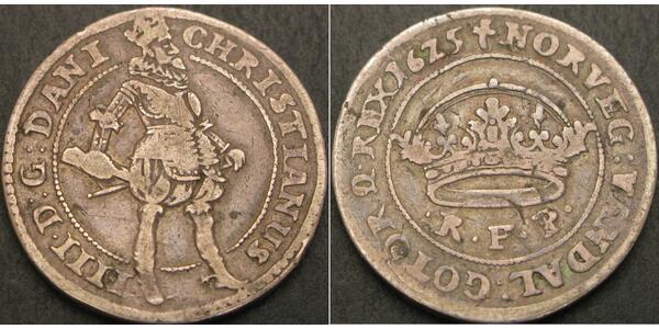 1 Krone Denmark Silver 