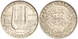 1 Krone Estonia (Republic) Silver 