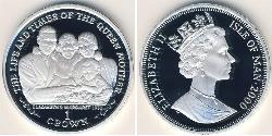 1 Krone Isle of Man Silver Elizabeth II (1926-2022)