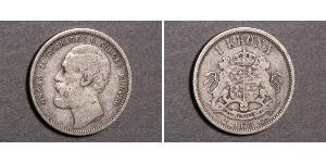 1 Krone Sweden Silver Oscar II of Sweden (1829-1907)