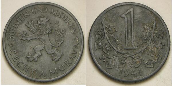 1 Krone Bohemia Zinc 