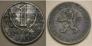 1 Krone 波希米亚 Zinc 