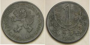 1 Krone 波希米亚 Zinc 