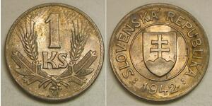 1 Krone Eslovaquia  