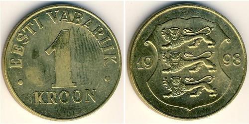 1 Krone Estonie (1991 - )  