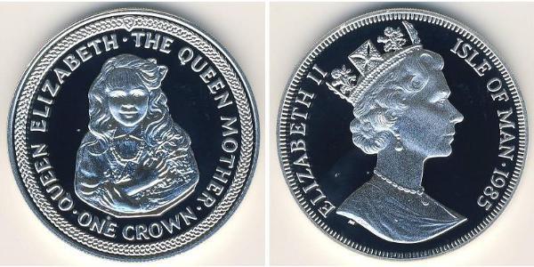 1 Krone Isle of Man  Elizabeth II (1926-2022)