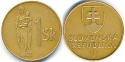 1 Krone Slovacchia  
