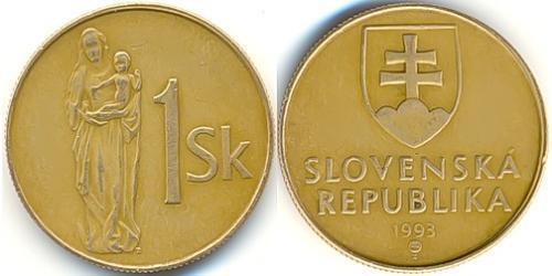 1 Krone Slowakei  