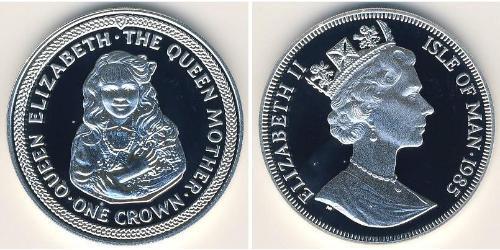 1 Krone Île de Man  Elizabeth II (1926-2022)