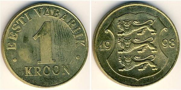 1 Krone 爱沙尼亚  