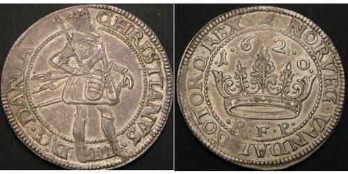1 Krone 丹麦 銀 