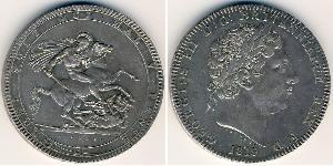 1 Krone 英国 銀 