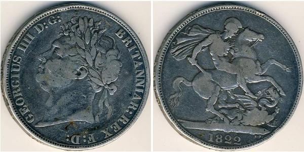 1 Krone 英国 銀 