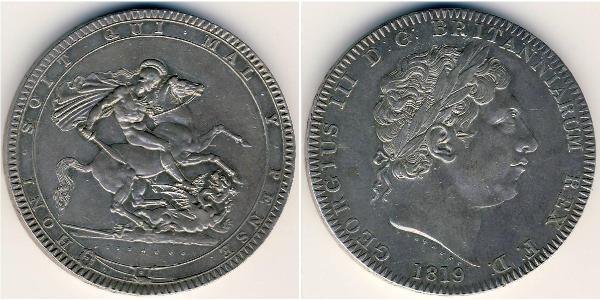 1 Krone 英国 銀 