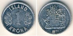 1 Krone Iceland 铝 