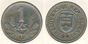 1 Krone Slovakia 銅/镍 