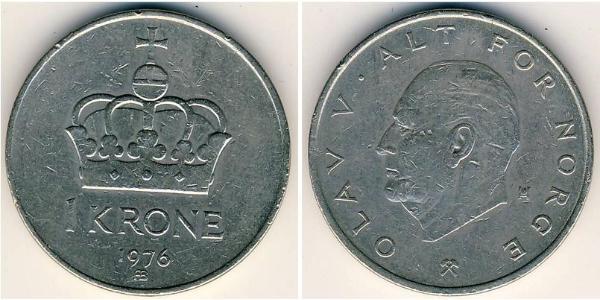 1 Krone 挪威 銅/镍 