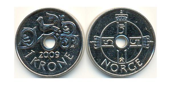 1 Krone 挪威 銅/镍 