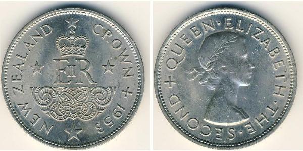 1 Krone 新西兰 銅/镍 