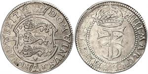 1 Krone / 4 Mark Danimarca Argento Federico III di Danimarca (1609 -1670)