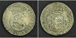 1 Krone / 4 Mark Dänemark Silber 