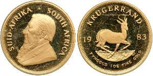 1 Krugerrand South Africa Gold Paul Kruger (1825 - 1904)