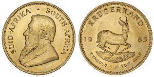 1 Krugerrand South Africa Gold Paul Kruger (1825 - 1904)