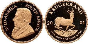 1 Krugerrand South Africa Gold Paul Kruger (1825 - 1904)