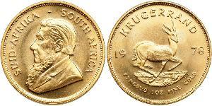 1 Krugerrand South Africa Gold Paul Kruger (1825 - 1904)