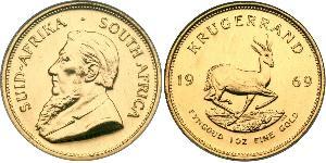 1 Krugerrand South Africa Gold Paul Kruger (1825 - 1904)