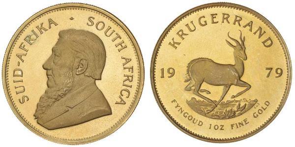 1 Krugerrand Sudáfrica Oro Paul Kruger (1825 - 1904)