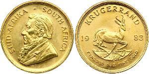 1 Krugerrand Південно-Африканська Республіка Золото Поль Крюгер (1825 - 1904)