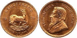 1 Krugerrand Південно-Африканська Республіка Золото Поль Крюгер (1825 - 1904)