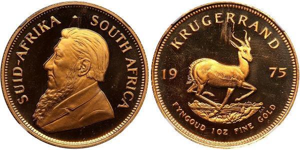 1 Krugerrand Південно-Африканська Республіка Золото Поль Крюгер (1825 - 1904)