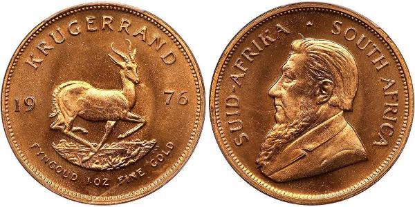 1 Krugerrand Південно-Африканська Республіка Золото Поль Крюгер (1825 - 1904)