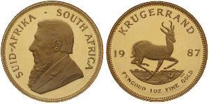 1 Krugerrand Южно-Африканская Республика Золото Крюгер, Пауль (1825 - 1904)