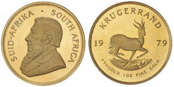 1 Krugerrand Южно-Африканская Республика Золото Крюгер, Пауль (1825 - 1904)