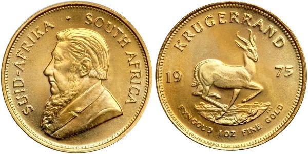 1 Krugerrand Южно-Африканская Республика Золото Крюгер, Пауль (1825 - 1904)