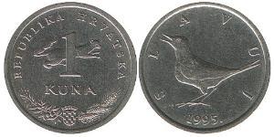 1 Kuna Croatia Copper/Nickel 