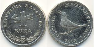 1 Kuna Croatie Cuivre/Nickel 