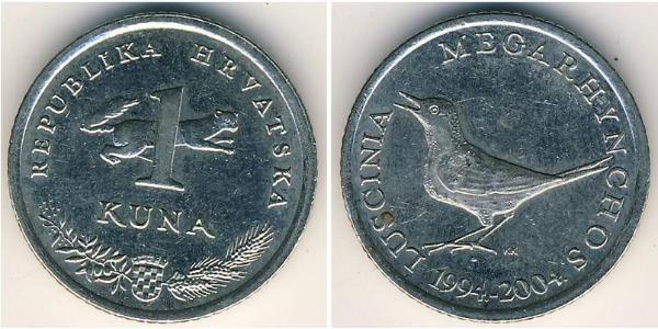 1 Kuna Croatie Cuivre/Nickel 