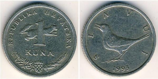 1 Kuna Kroatien Kupfer/Nickel 