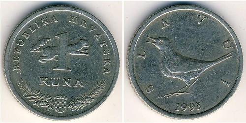 1 Kuna Croacia Níquel/Cobre 