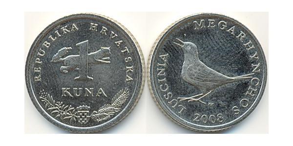 1 Kuna Croazia Rame/Nichel 