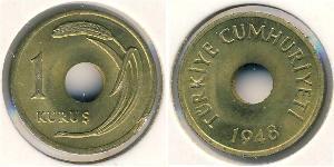 1 Kurush Turchia (1923 - ) Bronzo 