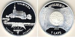 1 Lats Lettonie (1991 - ) Argent 