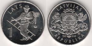 1 Lats Latvia (1991 - )  